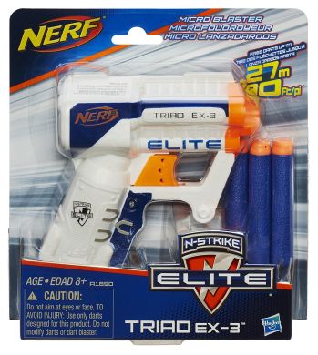 Бластер Nerf Elite Triad EX-3 A1690