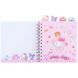 Блокнот с разделителями на спирали пл. обкл., 80 л., кл., Hello Kitty Kite HK26-278