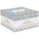 Чашка для сніданку з тарілкою, 400 мл, з порцеляни MEADOW FLOWERS POZZI MILANO M006R1454MFLO
