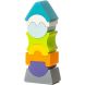 Деревянная пирамидка Cubika LD-7 8 деталей 12701, Разноцветный