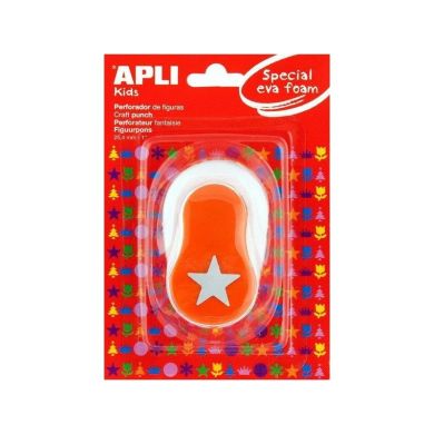 Дырокол фигурный для бумаги Apli Kids в форме звезды 000013298