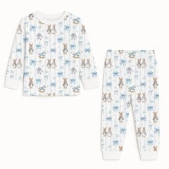 Дитяча піжама з довгим рукавом з 100% pima котона My Little Pie Lulu Blue 86-92 PJ001