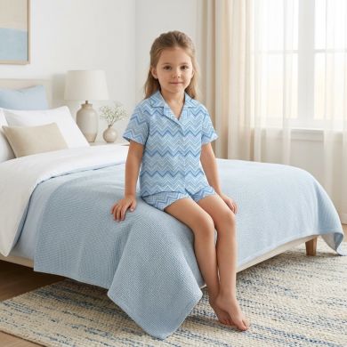 Дитяча піжама з коротким рукавом і шортами My Little Pie Missoni Ocean 104-110 PJ023