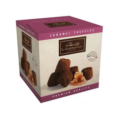 Французькі трюфелі Chocolate Inspiration з підсоленими карамельними пластівцями 200 г 3481290004133