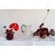 Глечик Clear Hobnail 2л зі сріблою ручкою KLIMCHI 16184/2000-1S/27
