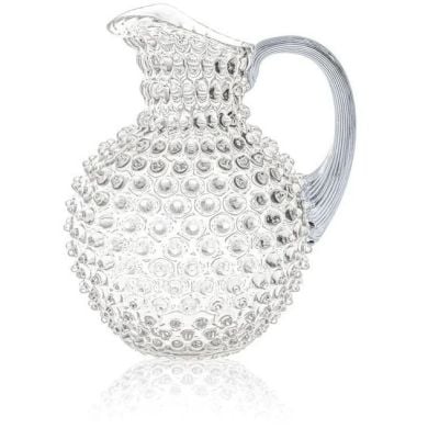 Глечик Clear Hobnail 2л зі сріблою ручкою KLIMCHI 16184/2000-1S/27