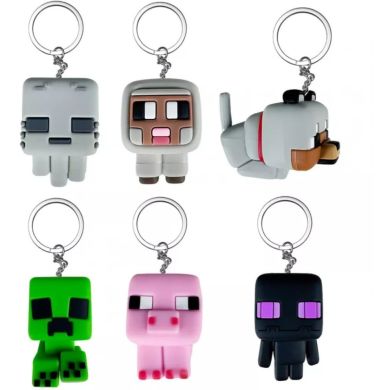 Гумова фігурка з підвіскою Minecraft JTMIN-35201-2