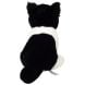 Игрушка мягкая Кот сидя черно-белый 20 см Teddy Hermann 918431