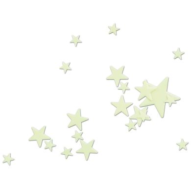 Набор светящихся наклеек 4M Звезды; 16 штук 00-05210