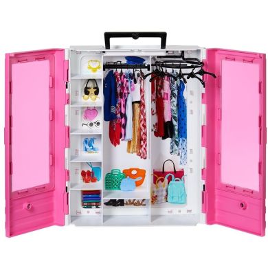 Игровой набор Barbie Шкаф розовый GBK11