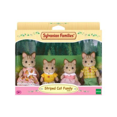 Ігровий набір Sylvanian Families Сім'я смугастих Котів 5180