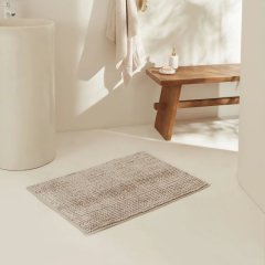 Коврик для ванной Karaca Home Jules Pasta, экрю, 60x90 см 1000163044001
