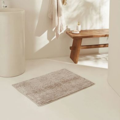 Килимок для ванної Karaca Home Jules Pasta, екрю, 60x90 см 1000163044001
