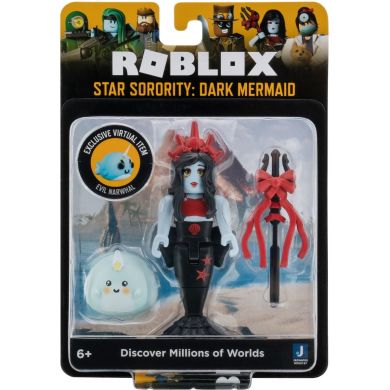 Коллекционная фигурка Jazwares Roblox Core Figures Star Sorority: Dark Mermaid W7 ROG0187