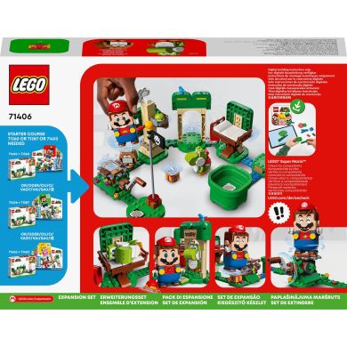 Конструктор Додатковий набір «Будинок подарунків Йоші» LEGO Super Mario 71406