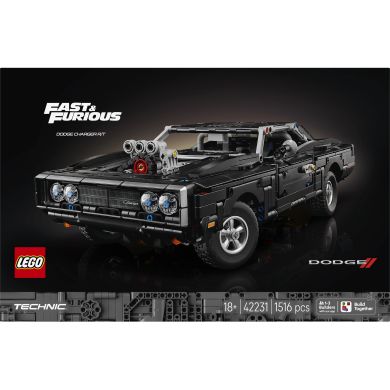 Конструктор Форсаж Автомобиль Dodge Charger R/T Lego Technic 42231