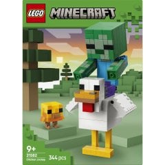Конструктор Куриный Жокей Lego Minecraft 344 дет. 21582