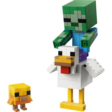 Конструктор Куриный Жокей Lego Minecraft 344 дет. 21582