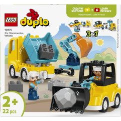 Конструктор LEGO DUPLO Town 3-в-1 Будівельна техніка 10475