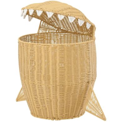Корзина для игрушек с крышкой SHARK (38x50x66cм) J-LINE 61704