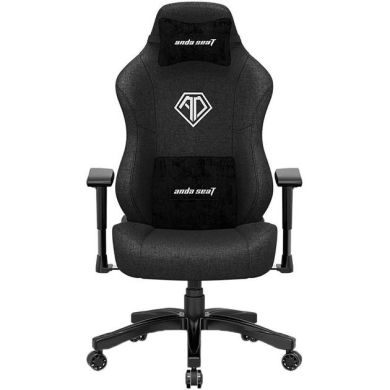 Крісло ігрове Anda Seat Phantom 3 Black Fabric Size L AD18Y-06-B-F