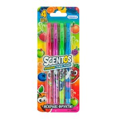 Набір дитячих ароматних гелевих ручок Scentos Яскраві Фрукти різнокольоровий 40454