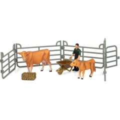 Набір іграшок тварини Ферма в асортименті KIDS TEAM Q9899-X10