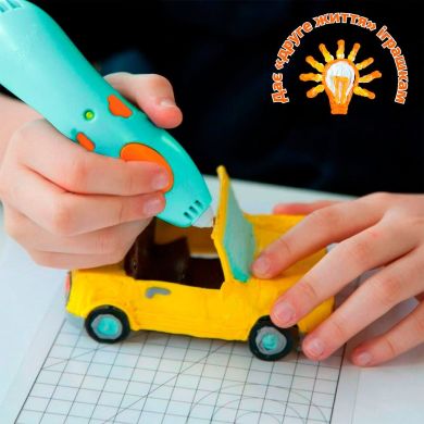 Набор стержней для 3D-ручки 3Doodler Start МИКС 75 шт: зеленый, желтый, розовый 3DS-ECO-MIX4-75