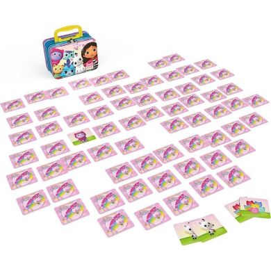 Настольная игра: мемори &laquo;КУКОВЫЙ ДОМ ГАББИ&raquo;(в жестяной коробке) SM34985/6068654