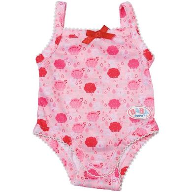 Одежда для куклы Baby Born Боди S2 (розовое) Zapf 830130-1