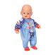 Одежда для куклы Baby Born серии День рождения-Праздничный комбинезон (на 43 см, синий) Zapf 831090-2