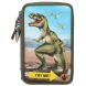 Пенал Dino World T-Rex на три отделения с наполнением и световыми эффектами 410642