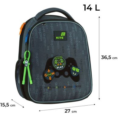 Рюкзак Kite Education каркасний 555 Good Game K26-555S-5