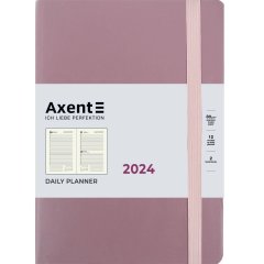 Щоденник 2024 Partner Soft 145*210, Earth Colors, рожевий Axent 8820-24-03-A