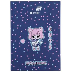 Щоденник шкільний, тверда обкладинка, Cuteness K26-262-1