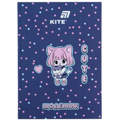 Щоденник шкільний, тверда обкладинка, Cuteness K26-262-1