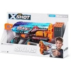 Скорострельный бластер Skins Griefer Shark Thrasher (12 патронов) Zuru 36561В