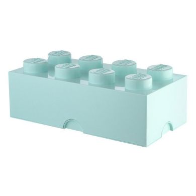 Восьмиточечный мятно-зеленый контейнер для хранения Х8 Lego 40041742