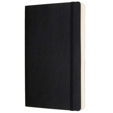 Записна книжка Moleskine Classic 13 х 21 см 192 сторінки в клітку Чорна QP617