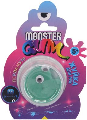 Жуйка для рук Monster Gum Перламутрова 21 г в асортименті CP83L16024/1