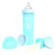 Антиколькова пляшечка Twistshake 330мл, світло-блакитна 78262