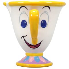Чашка Чіп Красуня і Чудовисько Disney Classic Half Moon Bay MINMDC03, Білий