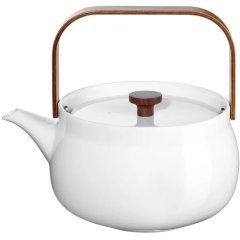 Чайник с деревянной ручкой, белый, ASA Selection, 1,5l 23370017