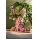 Декоративна прикраса &Oslash;8x8 см CORAL скляна світло-рожева Light&Living 7492695