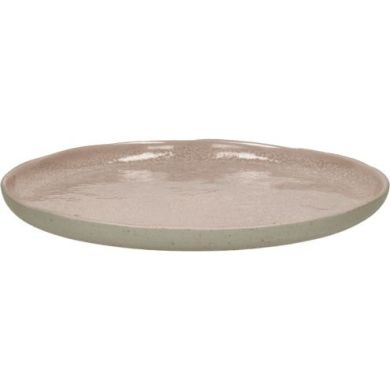 Десертна тарілка, кераміка, 21 см x 1,5 см, колір pink POMAX 39770-PWP-45