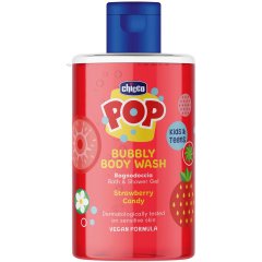 Гель для купания с экстрактом клубники Pop Strawberry Candy, от 6 лет, 300 мл Chicco 12370.00