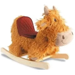 Игрушка-качели Коровка Хюберт, коричневый, 12М+ Little bird told me LB3128