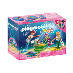 Ігровий набір Playmobil Підводна родина 18 деталей 70100