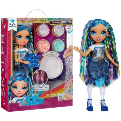 Ігровий набір з лялькою RAINBOW HIGH серії Rainbow Shimmers - СКАЙЛЕР зі слаймом 122418