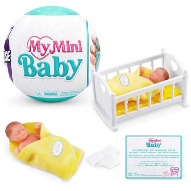 Игровой набор ZURU 5 SURPRISE MY MINI BABY Фигурки-сюрприз в слое 5 шт. в ассортименте 6985075